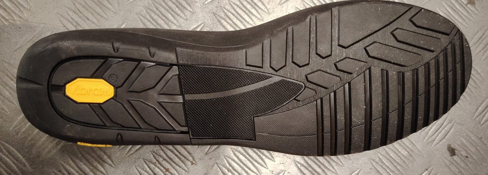 Suola Vibram Speed Repair, vista dall'alto